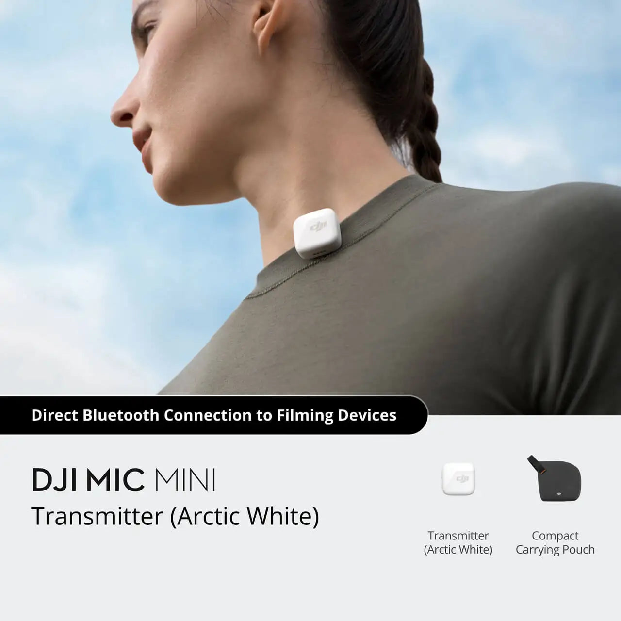 DJI Mic Mini  Wireless Microphone 48-Hour Operation
