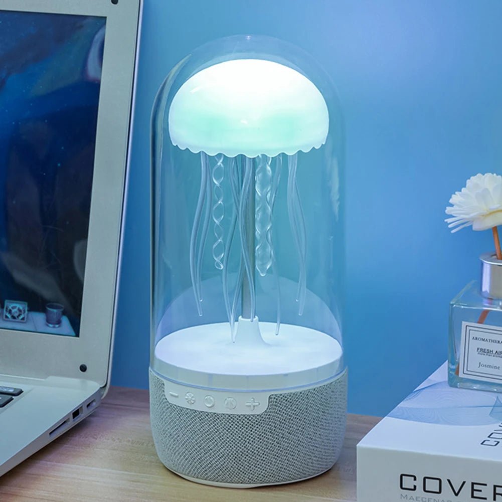 Jellyfish Night Light Bluetooth - Compatible Speaker - BSMART