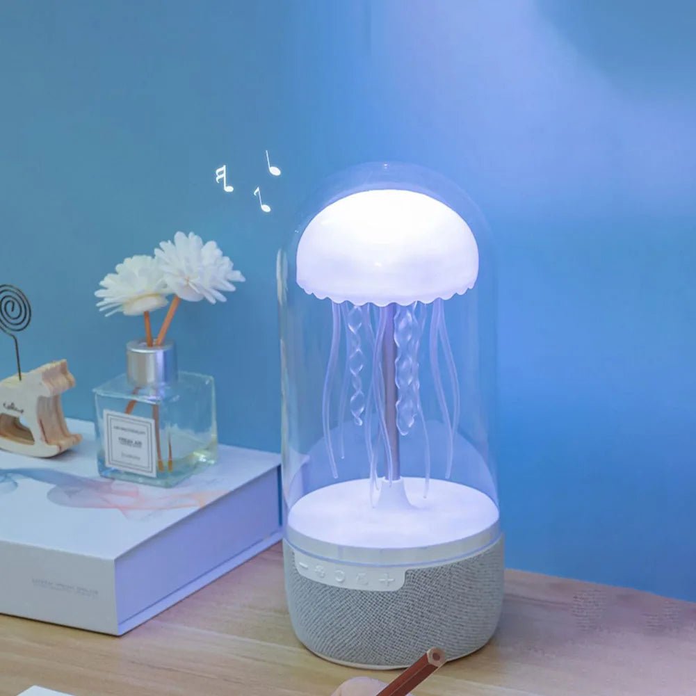 Jellyfish Night Light Bluetooth - Compatible Speaker - BSMART