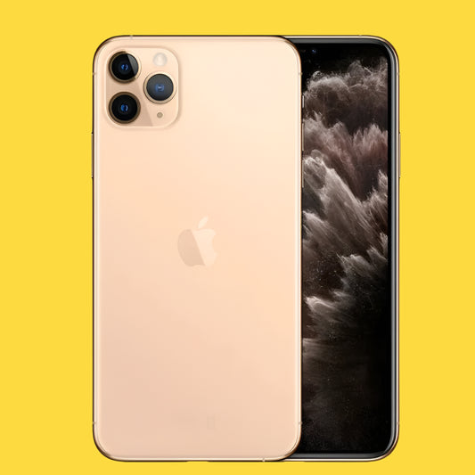 Original iPhone 11 Pro Max 64GB 256GB ROM Genuine Super Retina XDR OLED Face ID IOS NFC Unlocked 11promax LTE Mobile Phone - BSMART
