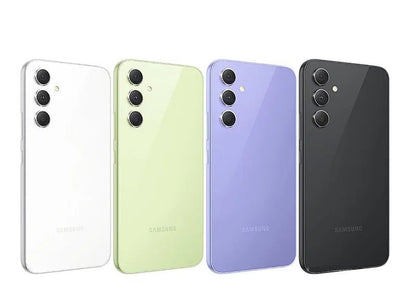 Unlocked Samsung Galaxy A54 A5460 2SIM 128GB/256GB ROM 6.4' AMOLED Octa Core Fingerprint NFC 5G Mobile Phone - BSMART