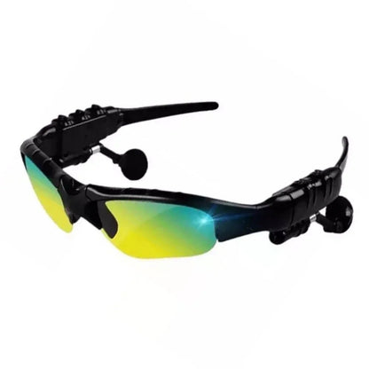 Wireless 5.0 Bluetooth Audio Sun Glasses Cycling Surround Sound Headphones Listen To Music Call Motocross Polarized Sunglasses - BSMART